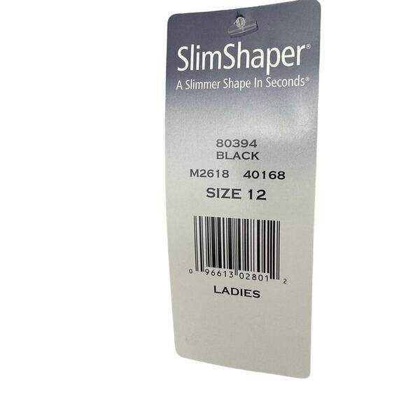 Slim Shaper UPF 50 Black‎ Goldish Brown Animal Print Ruffle Swimwear Top Size 12 - Picture 3 of 10